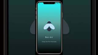 Prototype app iot control air purifier| Figma Prototype | Flutter | #short