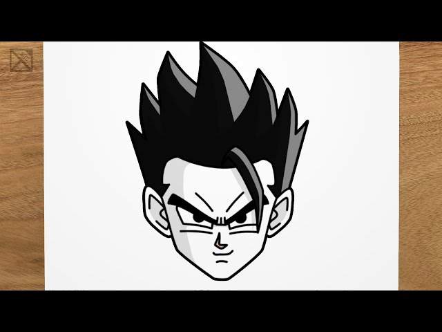 How To Draw Mystic Gohan From Dragon Ball Super: Super Hero! Step By Step  Tutorial! 