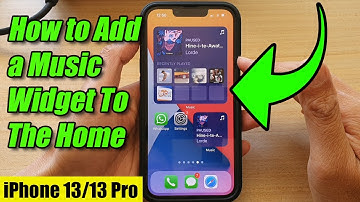 iPhone 13/13 Pro: How to Add a Music Widget To The Home Screen