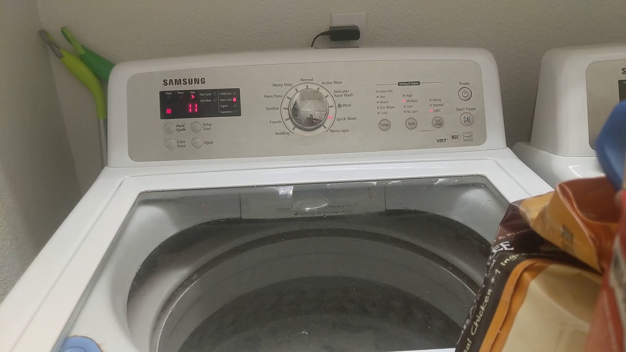 Washer machine broken YouTube