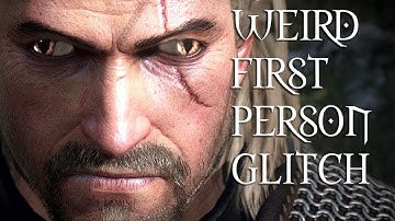 The Witcher 3 - First Person Glitch - Funny Bug
