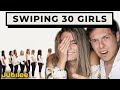 Girlfriend Reacts: 30 vs 1 Dating App In Real Life | Jubilee