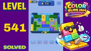 Color Slide Jam – Level 541 | Walkthrough