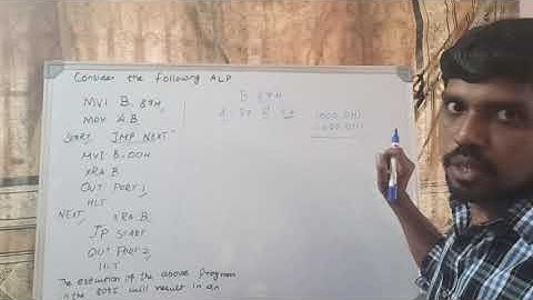 8085 Microprocessor Gate Exam Questions Solution || Learn Thought || S Vijay Murugan