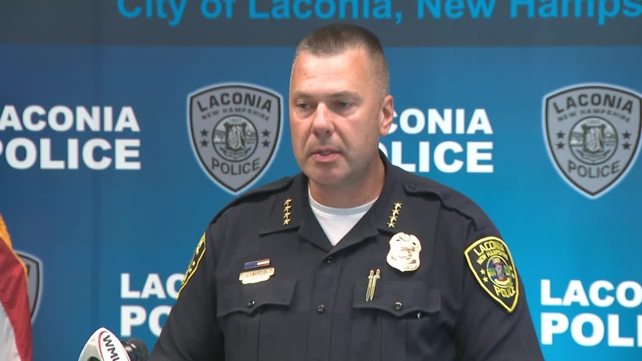 Full video: Laconia police, mayor give updates after officer struck by ...