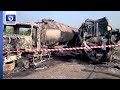 Several feared dead as tanker explosion causes fiery carnage on eastwest road in rivers