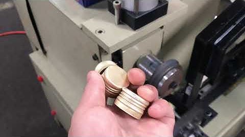 FEDA automatic thread rolling machine for making wine bottle caps