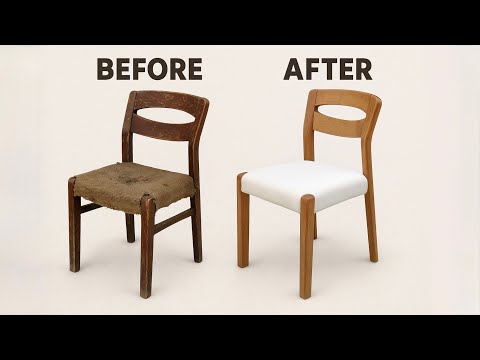 ЛУЧШАЯ ПЕРЕДЕЛКА своими руками. Вторая жизнь старой мебели. МЕБЕЛЬ До и После ?? #homedecor