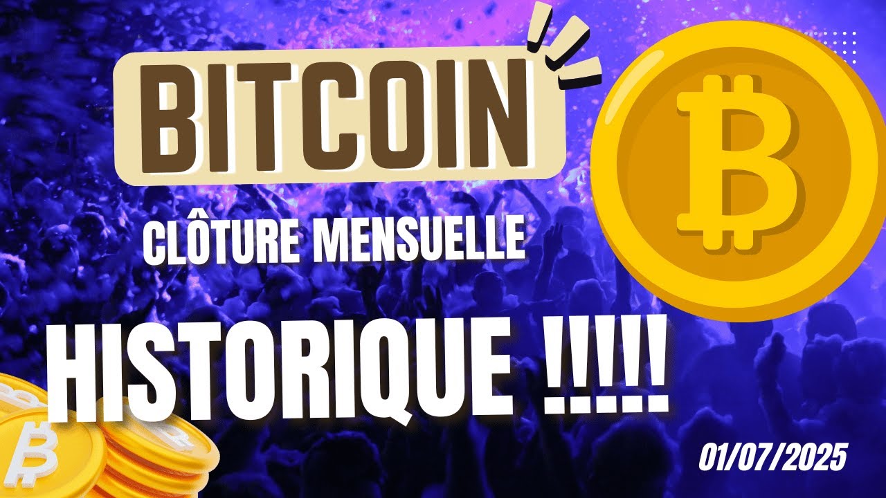 BITCOIN CLÔTURE MENSUELLE HISTORIQUE 🔥 ! ETH SOLANA VALIDÉ ! ANALYSE CRYPTO & NEWS ✅
