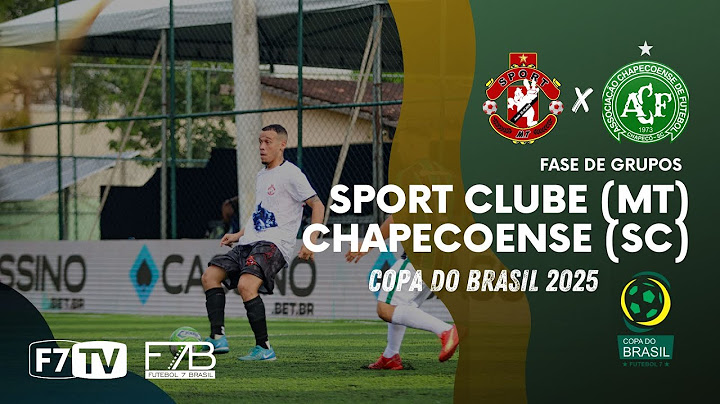 COPA DO BRASIL I CASSINO 2025 | SPORT CLUBE (MT) X CHAPECOENSE (SC)