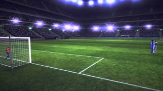 [Final Kick: The best penalty shootout] David James with a howler.