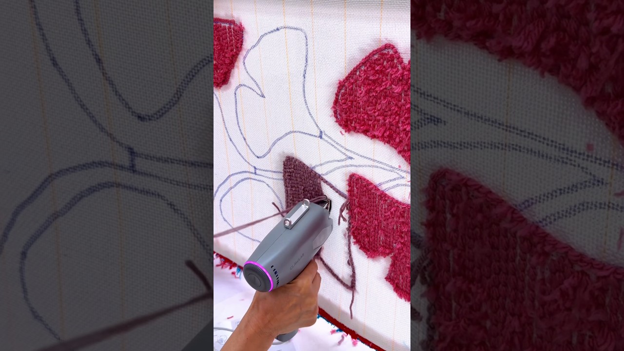 My First DIY Rug with my NEW 