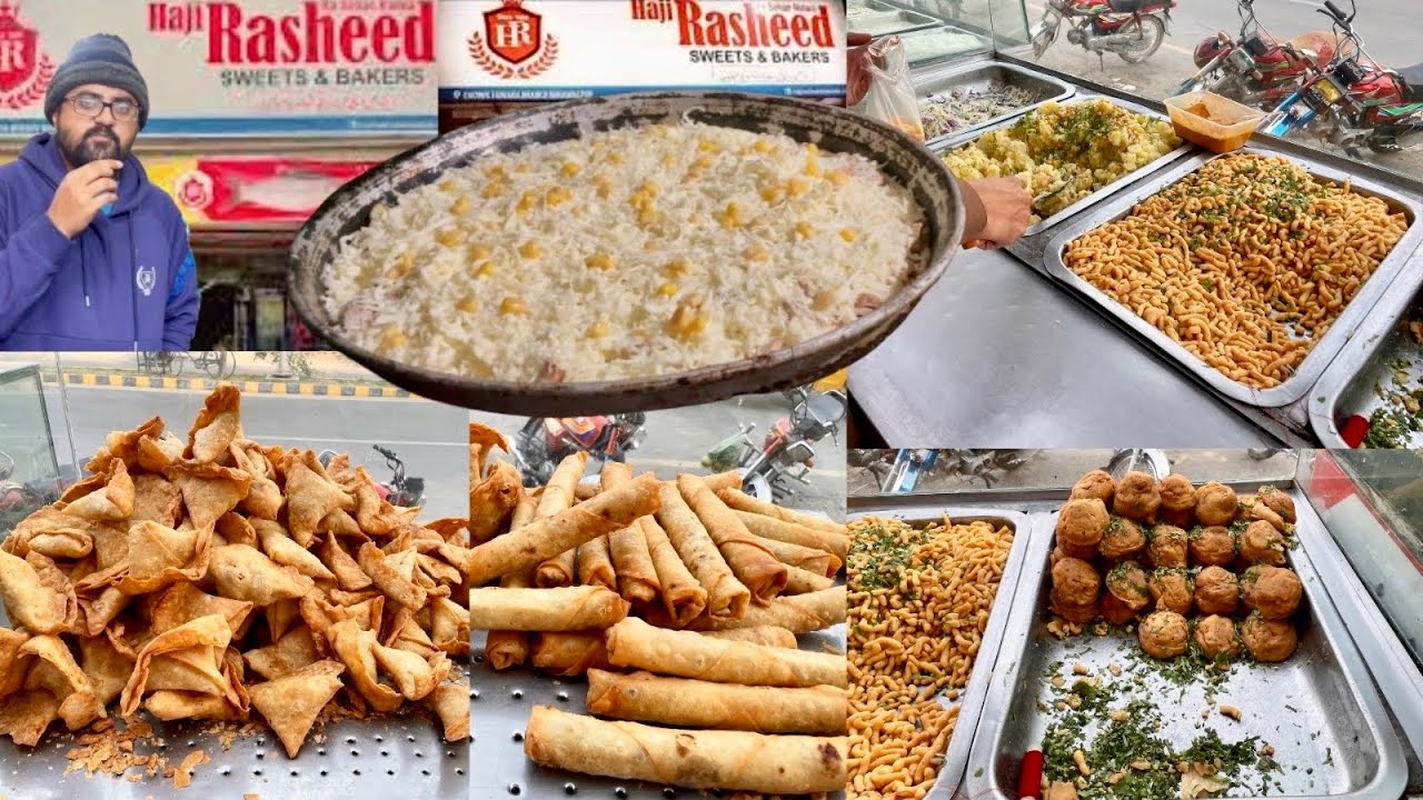 Best Mix Plate Dahi Bhalle & Bakery Cakes | Haji Rasheed Sweets ...