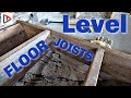 Leveling Floor Joists With Hangers