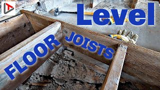 Leveling Floor Joists With Hangers