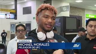 Michael Morales Regresó A Ecuador Tras Una Nueva Victoria En La Ufc Estadio Ecuavisa