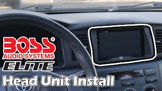 Installing A BOSS Apple Carplay Head Unit In My Corolla