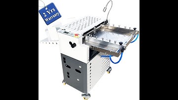 UC600W Automatic Paper Creasing & Perforation & Sticker Half Cutting  Machine