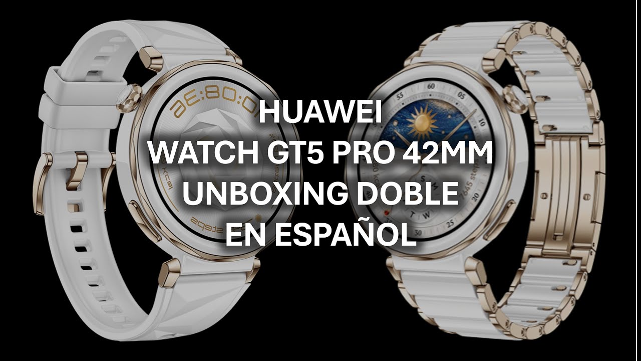 HUAWEI WATCH GT5 PRO 42MM | DOUBLE UNBOXING - YouTube