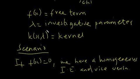 INTRODUCTION TO INTEGRAL EQUATIONS