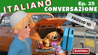 🇮🇹 AT THE AIRPORT • Easy Italian Story | Useful Travel Phrases for Beginners