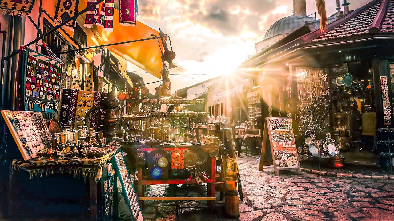 Eastern Market Ambience 🏺 Exotic Busy Marketplace Ambience - Bazaar Street Sounds 🧭 10 Hours