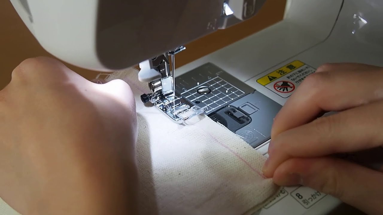 ミシン 小さい もの を 縫う