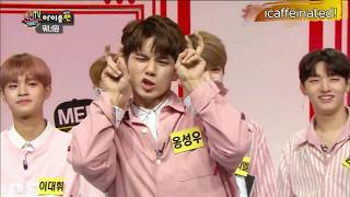 [ENG SUB] Ong Seongwoo imitating Park Jihoon's viral Aegyo (Sexy Version)