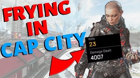 FRYING IN CAP CITY 23 KILLS (APEX LEGENDS PC w/ CONTROLLER)