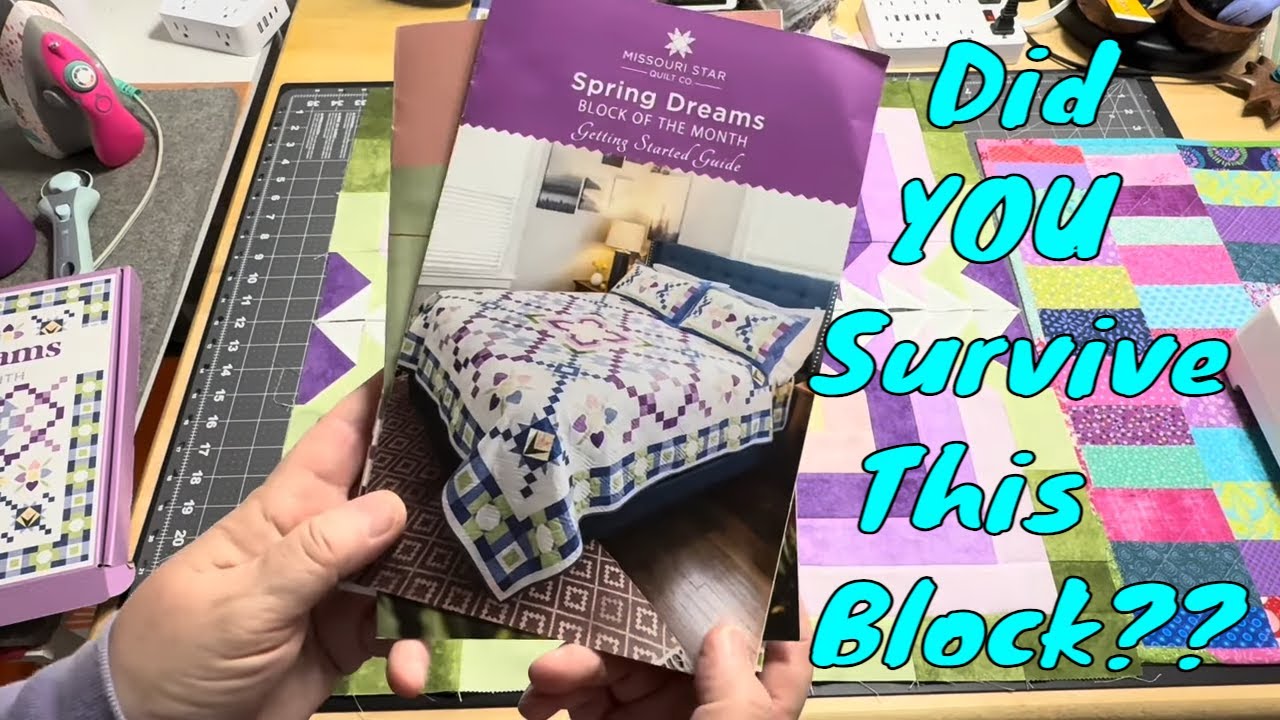 Я сделала первый блок для проекта MSQC 2026 Spring Dreams BOM.