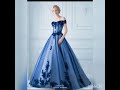 Royal blue gown 