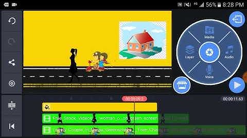 How to make cartoon Animation video on Android in kinemaster //How to make cartoon Animation video
