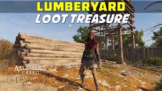 Lumberyard | Loot Treasure Location | Kephallonia Islands  | AC ODYSSEY