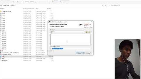 Instalación de Oracle DataBase Express Edition