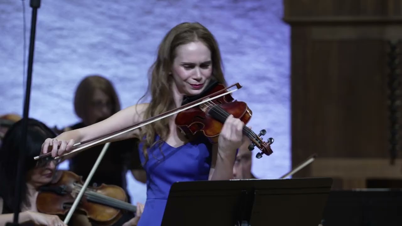 Anush Nikogosyan (violin) and Eduard Topchjan (conductor) perform David Haladjian’s Violin Concerto 