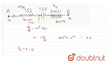 The network shown in Fig. is a part of a complete circuit.What is the potential difference