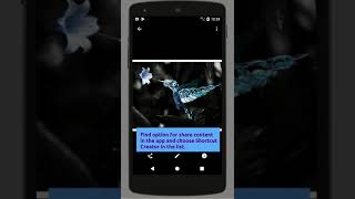 Create shortcut via sharing in Shortcut Creator screenshot 5