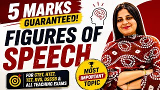 Figures of Speech Complete in One Shot | 100% Exam-Oriented | HTET CTET 2026