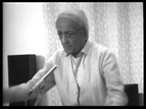 J. Krishnamurti - Brockwood Park 1978 - 5ο Σεμινάριο Συνάντησης - Ο πόνος είναι η αντίδραση στην...