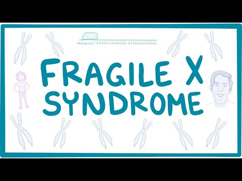 Video: Bij het fragiele x-syndroom?