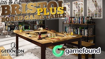 The Bristol Plus Gaming and Dining Table by Geeknson.