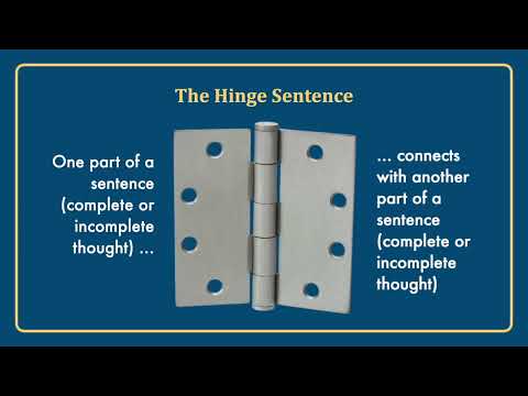 Sentences (1): An Introduction