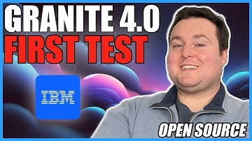IBM Granite 4.0 First Look & Testing – IBM’s New Open Source Models!