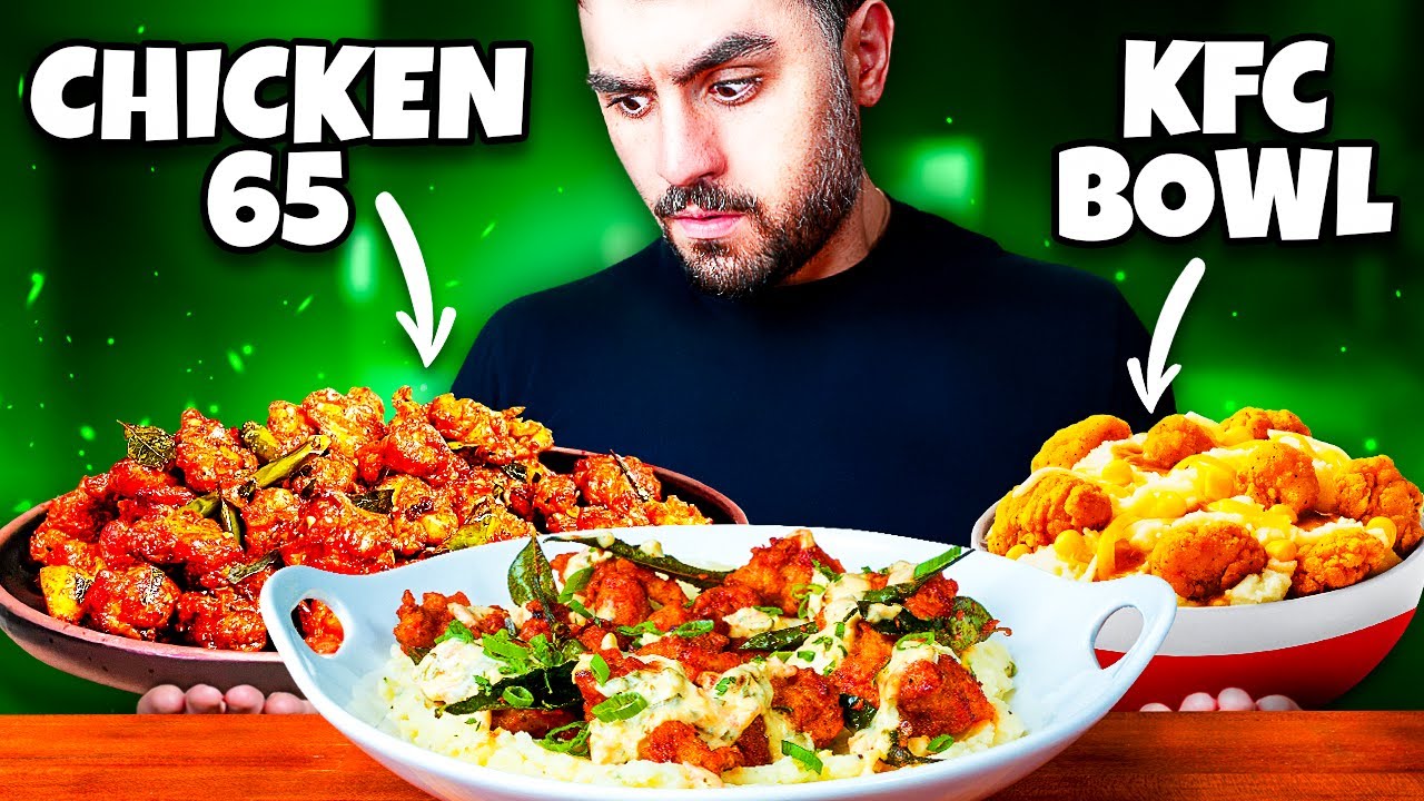 The Ultimate Fried Chicken Bowl Chicken 65 KFC Bowl Recipe You'll