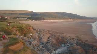 Woolacombe Beach at Sunset