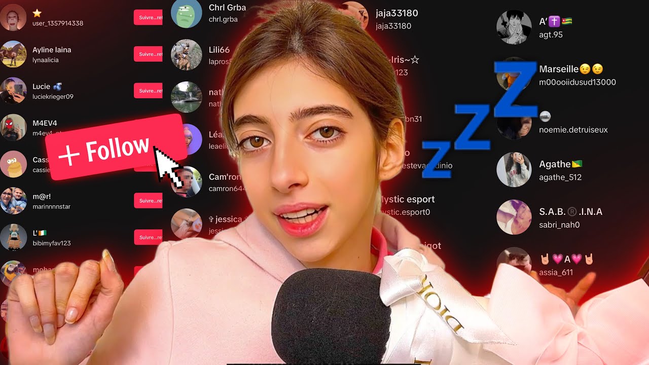 JE CHUCHOTE LE PRÉNOM DE MES NOUVEAUX ABONNÉS 💤 tu es dedans ?