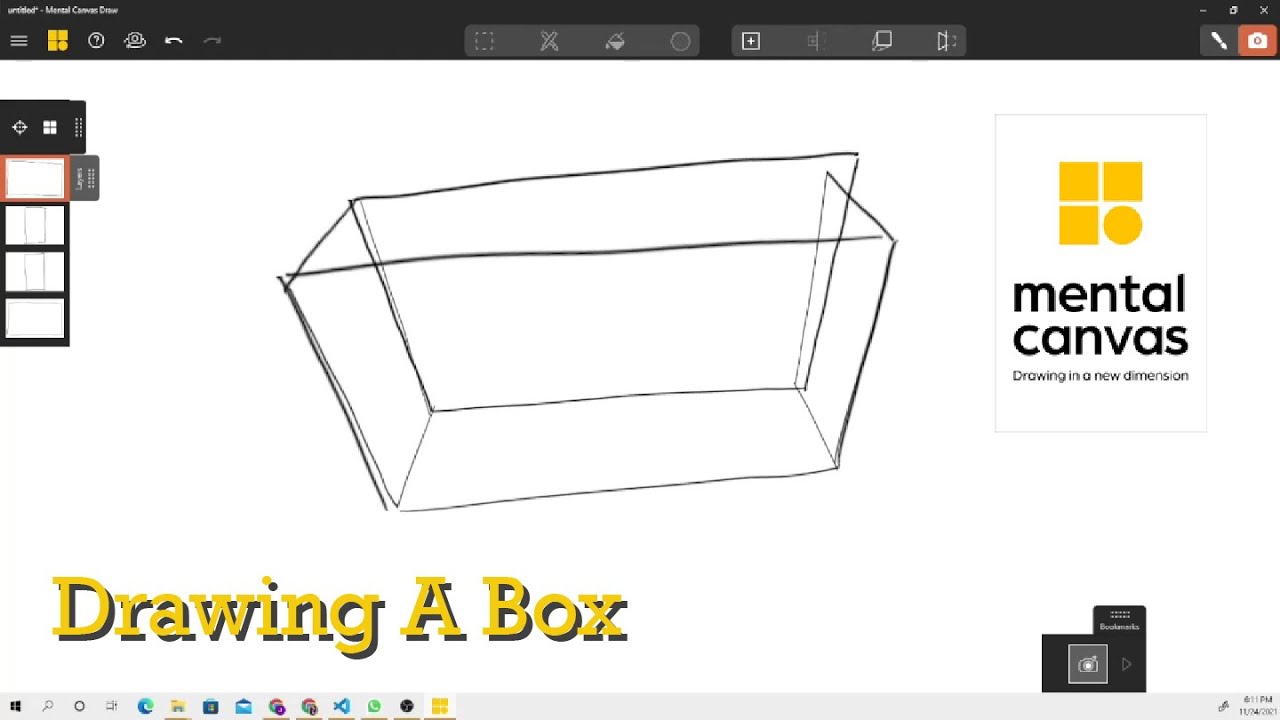 Drawing a Box in Mental Canvas YouTube