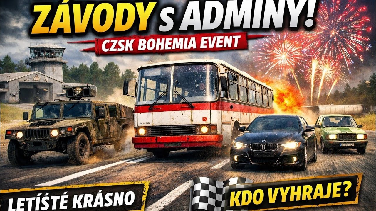 Závody s adminy?! DayZ event na CZ/SK Bohemia