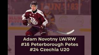 Adam Novotny Highlights &amp; Analysis | 2026 NHL Draft Hockey Prospect Film Review