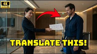 CEO Provoked a Single Dad Janitor to Translate a Message—Then Froze at His Reply